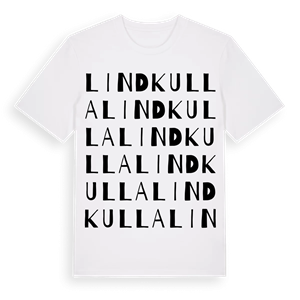 Lindkulla ordlek t-shirt – ekologisk bomull t-shirt från Pinshirt