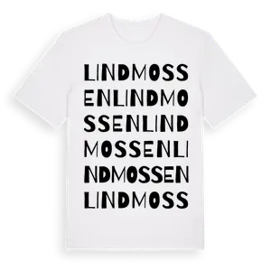 Lindmossen ordlek t-shirt – ekologisk bomull t-shirt från Pinshirt