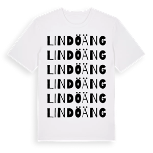 Lindö äng ordlek t-shirt – ekologisk bomull t-shirt från Pinshirt