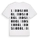 Lindsborg ordlek t-shirt