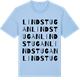 Blue Soul t-shirt med Lindstugan ordlek t-shirt