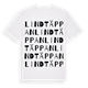 Lindtäppan ordlek t-shirt
