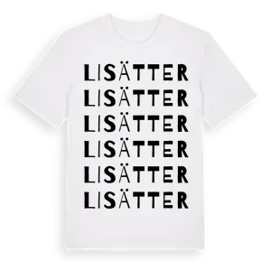 Lisätter ordlek t-shirt – ekologisk bomull t-shirt från Pinshirt