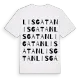 Lisgatan ordlek t-shirt