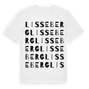Lisseberg ordlek t-shirt – ekologisk bomull t-shirt från Pinshirt