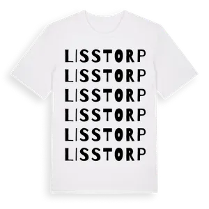 Lisstorp ordlek t-shirt – ekologisk bomull t-shirt från Pinshirt