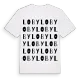 Loby ordlek t-shirt