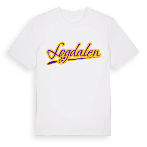 Logdalen baseball t-shirt – ekologisk bomull t-shirt från Pinshirt