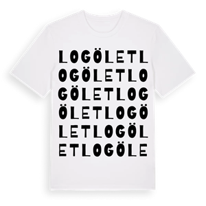 Logölet ordlek t-shirt – ekologisk bomull t-shirt från Pinshirt