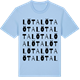 Blue Soul t-shirt med Löta ordlek t-shirt