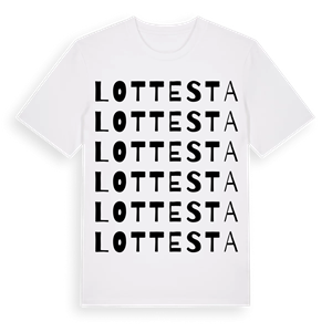 Lottesta ordlek t-shirt – ekologisk bomull t-shirt från Pinshirt