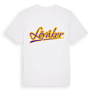 Lövåker baseball t-shirt – ekologisk bomull t-shirt från Pinshirt