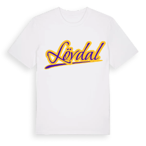 Lövdal baseball t-shirt – ekologisk bomull t-shirt från Pinshirt
