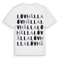 Lövhälla ordlek t-shirt