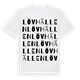 Lövhällen ordlek t-shirt