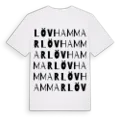 Lövhammar ordlek t-shirt