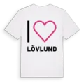 Jag älskar Lövlund t-shirt stort tryck