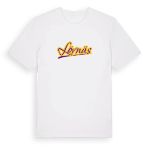Lövnäs baseball t-shirt – ekologisk bomull t-shirt från Pinshirt