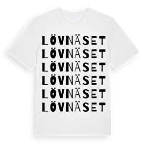 Lövnäset ordlek t-shirt – ekologisk bomull t-shirt från Pinshirt