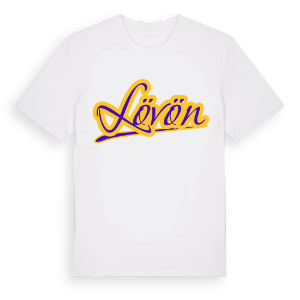 Lövön baseball t-shirt – ekologisk bomull t-shirt från Pinshirt