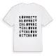 Lövvreten ordlek t-shirt