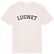 Vintage White t-shirt med Lugnet böjd t-shirt