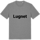 Mid Heather Gray t-shirt med Lugnet fetstil t-shirt