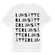 Lumsätter ordlek t-shirt