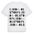Lunda-Olstorp ordlek t-shirt