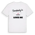 Någon i Lundaborg älskar mig t-shirt