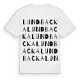 Lundbacka ordlek t-shirt
