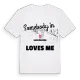 Någon i Lundbacken älskar mig t-shirt