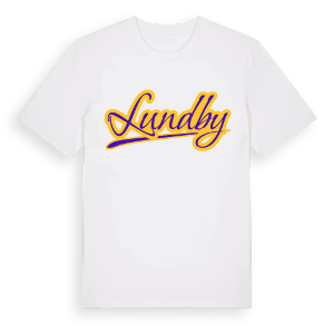 Lundby baseball t-shirt – ekologisk bomull t-shirt från Pinshirt