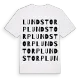 Lundstorp ordlek t-shirt