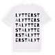 Lyttersta ordlek t-shirt