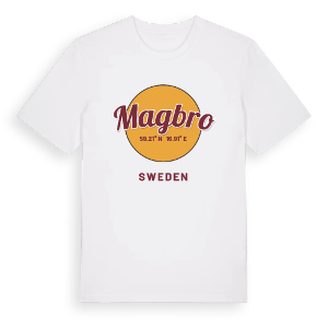 Magbro cirkel t-shirt – ekologisk bomull t-shirt från Pinshirt