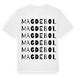 Magdebol ordlek t-shirt – ekologisk bomull t-shirt från Pinshirt