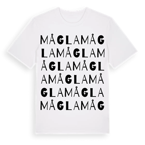 Mågla ordlek t-shirt – ekologisk bomull t-shirt från Pinshirt