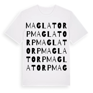 Maglatorp ordlek t-shirt – ekologisk bomull t-shirt från Pinshirt