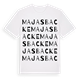 Majas backe ordlek t-shirt