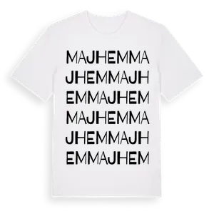 Majhem ordlek t-shirt – ekologisk bomull t-shirt från Pinshirt