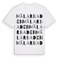 Mälarbaden ordlek t-shirt