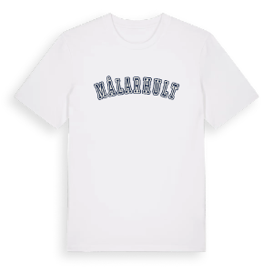 Målarhult college t-shirt – ekologisk bomull t-shirt från Pinshirt