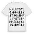 Mälbystugan ordlek t-shirt
