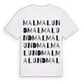 Malmalund ordlek t-shirt