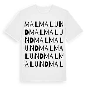 Malmalund ordlek t-shirt – ekologisk bomull t-shirt från Pinshirt