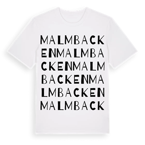 Malmbacken ordlek t-shirt – ekologisk bomull t-shirt från Pinshirt