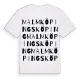 Malmköpings köping ordlek t-shirt