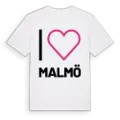 Jag älskar Malmö t-shirt stort tryck