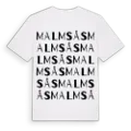 Malmsås ordlek t-shirt